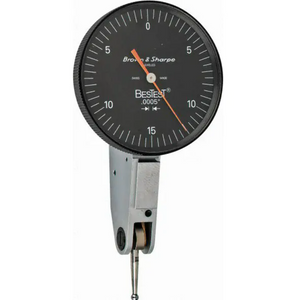 Brown & Sharpe 599-7035-5 BesTest Dial Indicator, 0.020" Range, 0.0005" Graduation